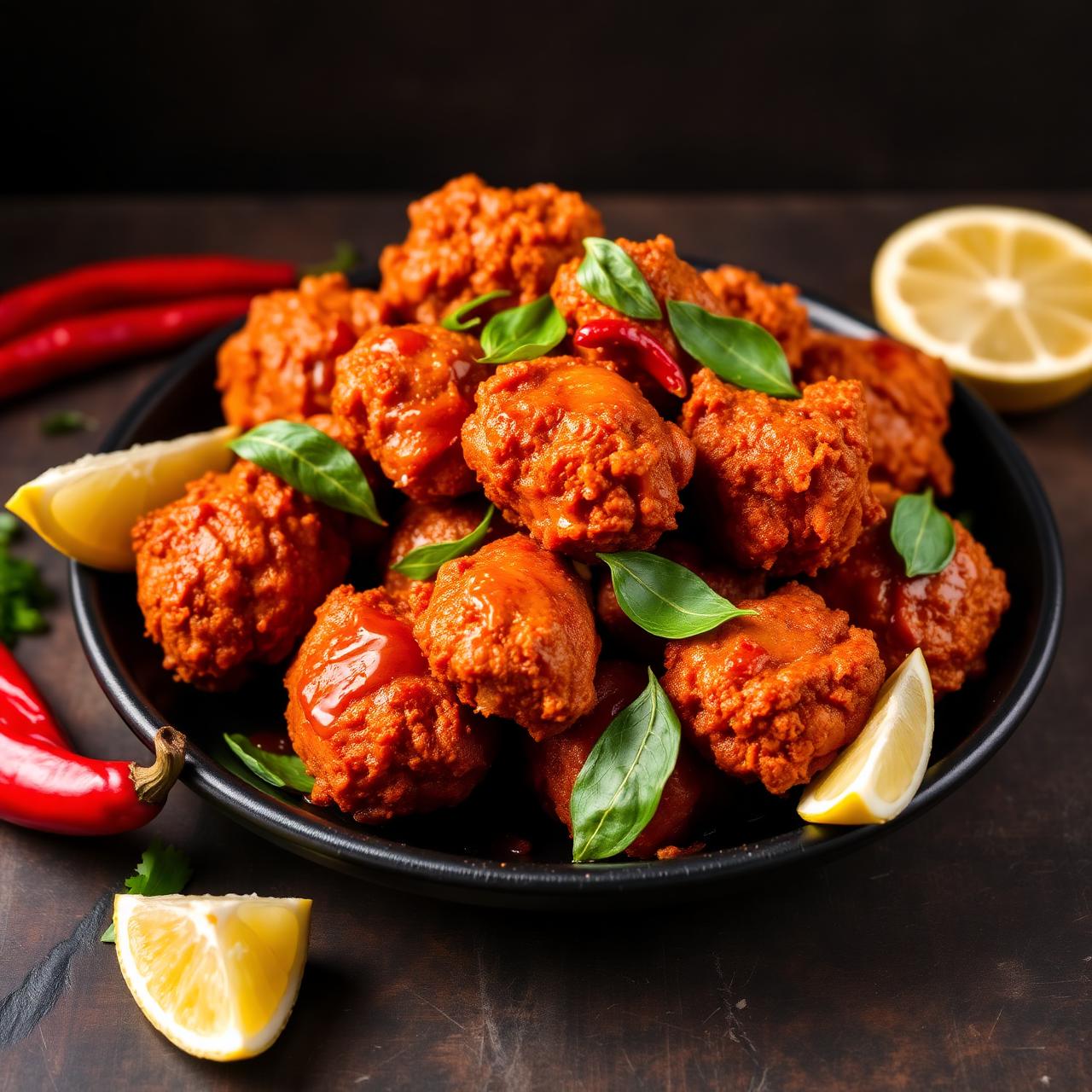 Chicken 65 at Raju's Kitchen