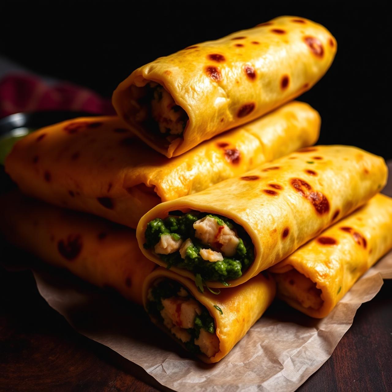 Rolls at Raju's Kitchen